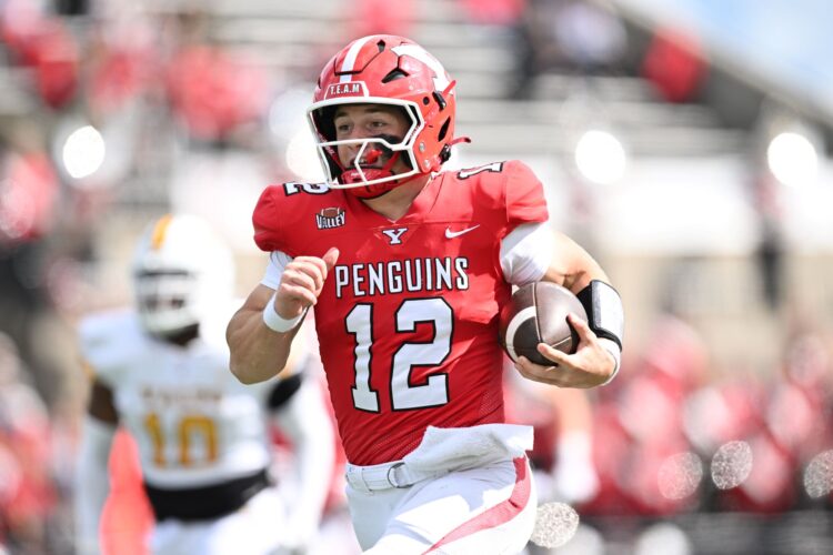 Brungard, YSU run wild, as Penguins get 59-25 blowout win over Valpo